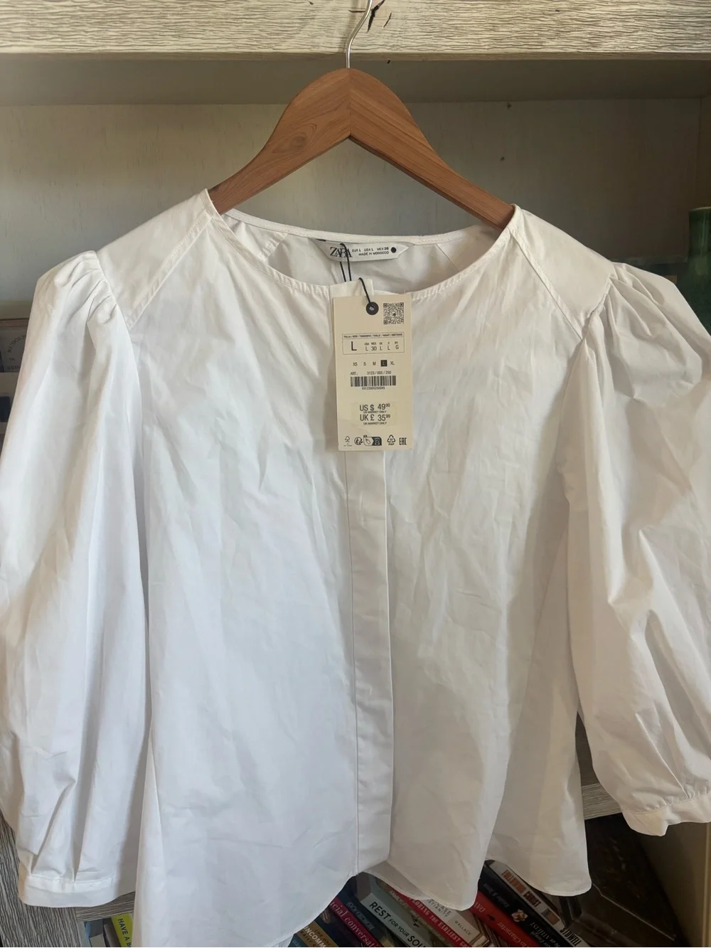 Zara elegant white
